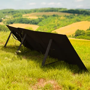 Choetech ładowarka solarna USB składana 120W DC, USB C, 2 x USB czarna (SC008) - Panele fotowoltaiczne - miniaturka - grafika 25