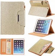 Etui do tabletów - Etui Obudowa Case Na Tablet Ipad Air 3/Pro 10.5" Magnetyczny Brokat Złoty - miniaturka - grafika 1