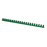Artykuły biurowe - OFFICE PRODUCTS Grzbiety do bindowania OFFICE PRODUCTS A4 14mm 125 kartek 100 szt. zielone 20241415-02 - miniaturka - grafika 1