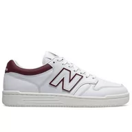 Buty sportowe męskie - Buty New Balance BB480LDB - białe - miniaturka - grafika 1