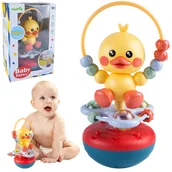 Zabawki interaktywne dla dzieci - Kaczuszka Wańka Wstańka Kaczka Kiwaczka Edukacyjna Interaktywna - miniaturka - grafika 1