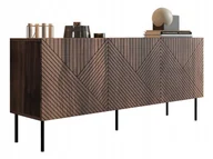 Komody - Komoda z drzwiami Szafka do salonu Art Deco 150 - miniaturka - grafika 1