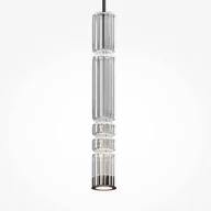 Lampy sufitowe - Wisząca lampa Ordo MOD272PL-L12CH3K LED 8W 3000K chrom przezroczysta - miniaturka - grafika 1