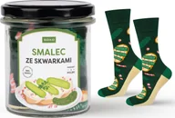 Skarpety termoaktywne - Soxo Kolorowe Męskie Skarpetki SOXO smalec ze skwarkami w słoiku 4045 - miniaturka - grafika 1