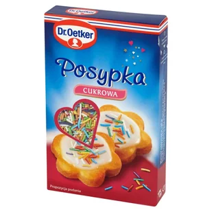Dr. Oetker Posypka cukrowa 80 g Dr. Oetker - Dodatki do ciast w proszku - miniaturka - grafika 1
