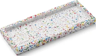 Taca dekoracyjna Humdakin Terrazzo Rainbow 10 x 25 cm - Biżuteria - akcesoria - miniaturka - grafika 1