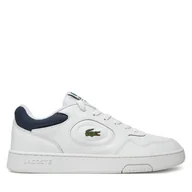 Sneakersy męskie - Sneakersy Lacoste 7-49SMA0051 Biały - miniaturka - grafika 1