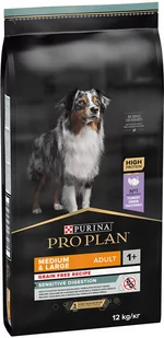 PURINA PRO PLAN Medium & Large Adult Sensitive Digestion, bez zbóż - 12 kg Dostawa GRATIS! - Sucha karma dla psów - miniaturka - grafika 1
