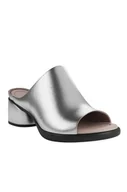 Klapki i japonki damskie - ECCO Sculpted Sandal LX 35 - Damskie skórzane klapki - Srebrny - Size: 36 (UK 3.5-4) - miniaturka - grafika 1