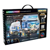 Modele do sklejania - LASER PEGS LASER PEGS Mobile Police Unit ! GXP-667494 - miniaturka - grafika 1