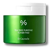 Toniki i hydrolaty do twarzy - Dr. Ceuracle - Tea Tree Purifine Toner Pad 60pads - miniaturka - grafika 1