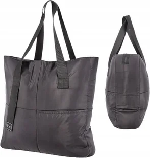 Torba na ramię 4F shopperka F042 21L czarny - Torby i wózki na zakupy - miniaturka - grafika 1