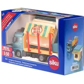 Samochody i pojazdy dla dzieci - Siku ciężarówka Super przewożąca dom # z wartością produktów powyżej 89zł! - miniaturka - grafika 1