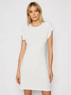 Sukienki - Silvian Heach Sukienka codzienna Gengrass PGP21261VE Biały Slim Fit - grafika 1