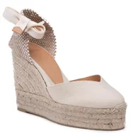 Espadryle damskie - Espadryle Castañer Chiara/8ED/001 020992-203-35 Biały - miniaturka - grafika 1