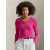 Swetry damskie - POLO RALPH LAUREN Sweter KIMBERLY Slim Fit - miniaturka - grafika 1