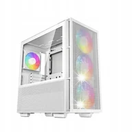 Obudowy komputerowe - Obudowa do komputera DeepCool CH560 RGB Midi Tower ATX Okno Biała - miniaturka - grafika 1