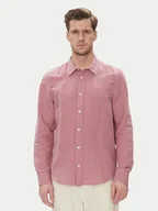 Koszule męskie - Lee Koszula Patch 112363906 Różowy Regular Fit - miniaturka - grafika 1