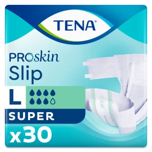 TENA SLIP PROSKIN SUPER L Pieluchomajtki 30 sztuk - Bielizna lecznicza - miniaturka - grafika 3