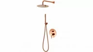Zestawy prysznicowe - Rea P4111 Zestaw natryskowy podtynkowyLungo Rose Gold - miniaturka - grafika 1