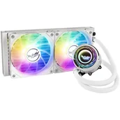 Chłodzenie procesora - Chłodzenie wodne VALKYRIE Jarn 240 ARGB Biały B0C87S8KNV - miniaturka - grafika 1