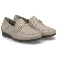 Mokasyny damskie - Mokasyny damskie Rieker L9354-60 BEIGE 37 - miniaturka - grafika 1