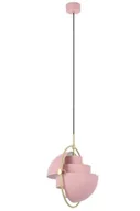 Lampy sufitowe - KingHome Lampa wisząca różowa VARIA stal węglowa GLT3830S.PINK - miniaturka - grafika 1