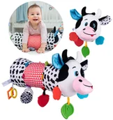 Zabawki sensoryczne - Dumel Balibazoo Wałek Krówka Poduszka Sensoryczna 3m+ - miniaturka - grafika 1