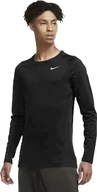 Bluzy męskie - Nike Męska bluza M Np Top Warm Ls Crew, czarny/biały, XXL CU6740-010 - miniaturka - grafika 1