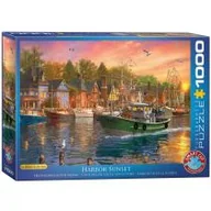 Puzzle - Eurographics Puzzle 1000 elementów. Zachód słońca w porcie, Dominic Davison - miniaturka - grafika 1