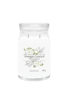 Yankee Candle Świeca zapachowa "White Gardenia" - 567 g - Świece - miniaturka - grafika 1