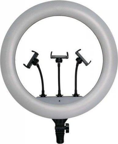 Lampa pierścieniowa V-TAC Lampa pierścieniowa LED Ring na 3 telefony V-TAC 55W fi44cm Statyw Pilot Etui VT-45055 3200K-5500K 6000lm
