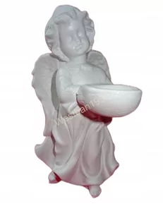 Anioł,aniołek z miejscem na małą świeczkę - Świeczniki - miniaturka - grafika 1