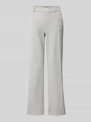 Spodnie damskie - Spodnie o kroju straight fit ze szlufkami na pasek model ‘MAYA’ - miniaturka - grafika 1