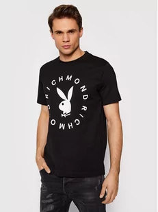 John Richmond T-Shirt Lonies HMP22141TS Czarny Regular Fit - Koszulki i topy damskie - miniaturka - grafika 1