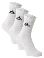 Skarpetki damskie - adidas Sportswear - Skarpety damskie pakowane po 3 szt., biały - miniaturka - grafika 1
