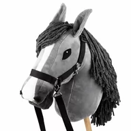 Maskotki i pluszaki - Koń na kiju Hobby Horse Skippi szary - miniaturka - grafika 1