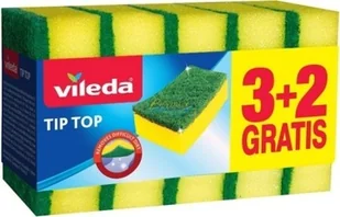 Vileda Zmywaki Kuchenne (7x9x3 cm) Tip-Top 5 szt - Akcesoria i części AGD - miniaturka - grafika 1