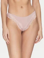 Majtki damskie - YSABEL MORA Stringi 10648 Różowy - miniaturka - grafika 1