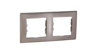 LEDart 2-krotna pozioma - Schneider Electric SEDNA SDN5800368, kolor satyna - Klawisze i ramki - miniaturka - grafika 2
