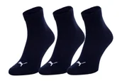 Skarpetki damskie - Puma, Skarpety, UNISEX QUART 90697822, granatowy, rozmiar 39/42 - miniaturka - grafika 1