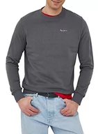 Bluzy męskie - Pepe Jeans Shane Bluza męska, Czarny (sprany czarny), S - miniaturka - grafika 1