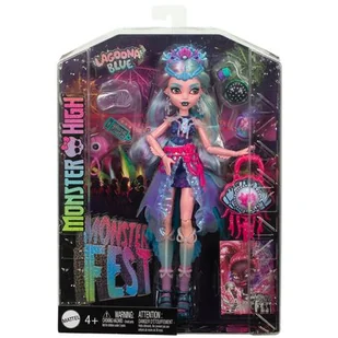 Lalka MONSTER HIGH Fest Lagoona Blue HXH82 - Lalki dla dziewczynek - miniaturka - grafika 1