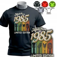 Koszulki męskie - KOSZULKA T-SHIRT MĘSKI - MADE IN 1985 ROCK NA 40 URODZINY - 3XL - miniaturka - grafika 1
