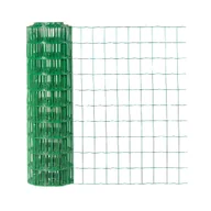 Ogrodzenia - Siatka ogrodzeniowa zgrzewana 1x25 m zielona Astroplax - miniaturka - grafika 1