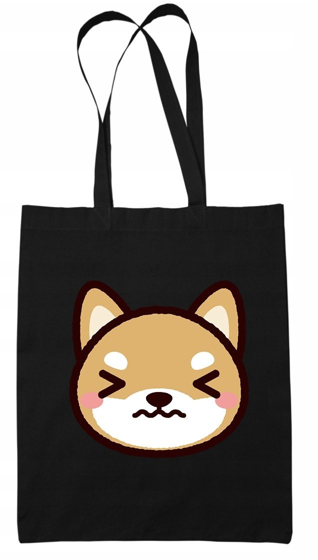 Torba Na Ramię EKO bawełniana Akita Pieseł Pies