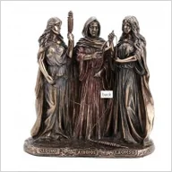 Figurki dekoracyjne - Greckie boginie losu - mojry veronese wu77884a4 - miniaturka - grafika 1