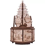 Zabawki interaktywne dla dzieci - Zabawka drewniana WOOD TRICK Theme 3D Christmas Dance WDTK068 (39 elementów) - miniaturka - grafika 1