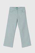 Spodnie i spodenki dla dziewczynek - United Colors of Benetton jeansy dziecięce - miniaturka - grafika 1