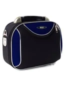 Walizki - Mały kuferek 773 L CZARNO-GRANATOWY - miniaturka - grafika 1